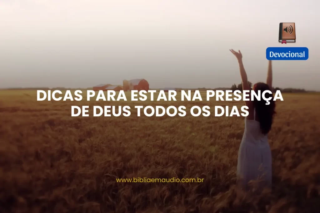 dicas para fazer seu devocional diário